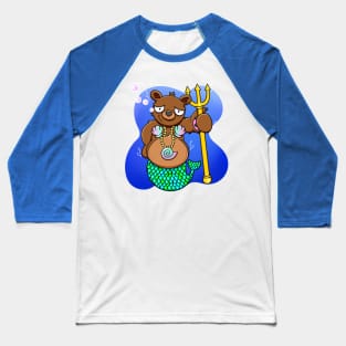 The Great and Mighty Merbear Baseball T-Shirt